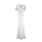 One-neck Low-cut Long Halter Dress