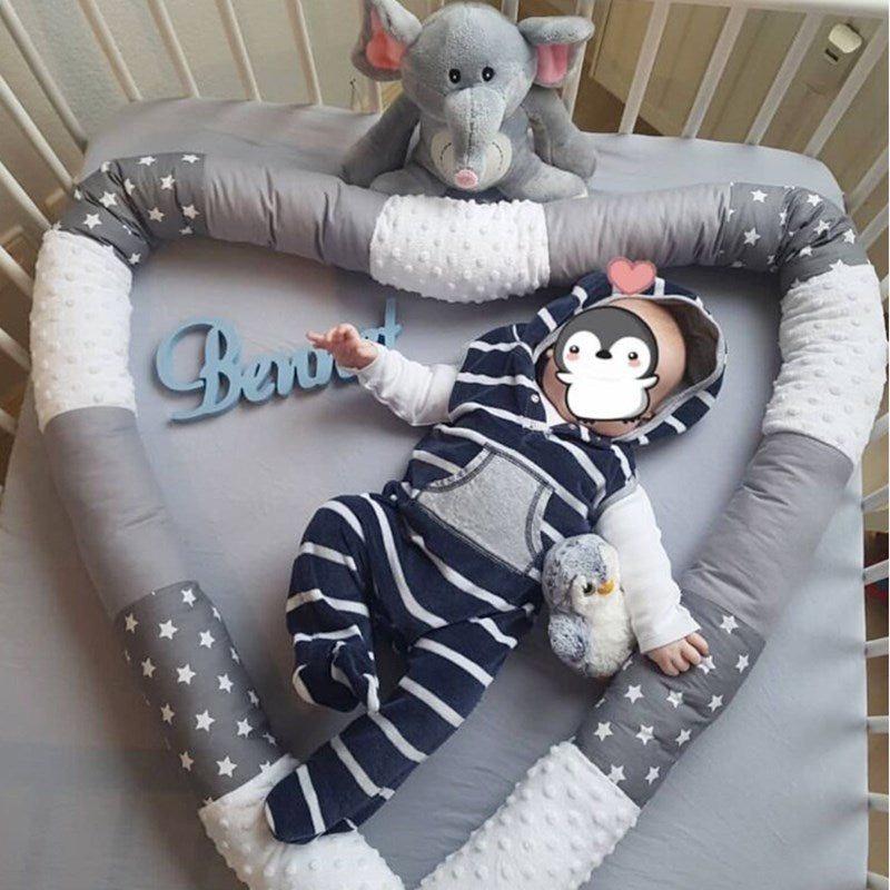 Cotton round crib fence