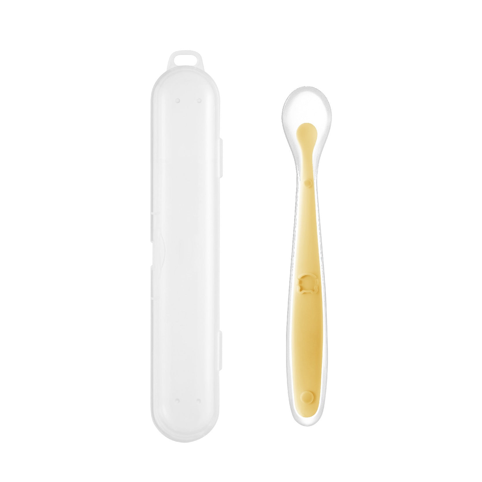 Baby Food Supplement Silicone Spoon