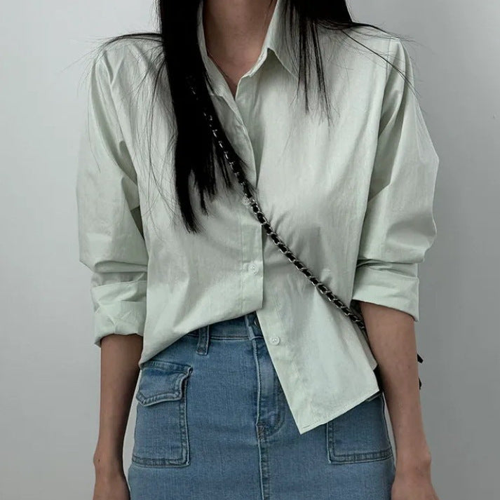 Women's Loose Petite Top Shirt